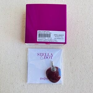 *Stella Full Heart Charm* Retired STELLA & DOT Silver